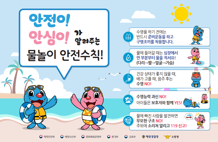 2025 물놀이 안전 포스터